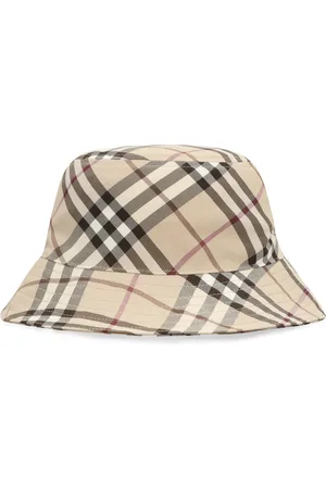 Burberry Stylish Bucket Hat with Motif Print