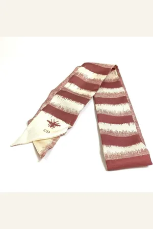 Dior Pre-owned Scarves, female, , ONE SIZE, Pre-owned Silk scarves