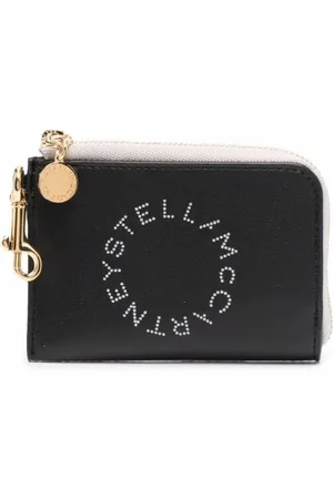 Stella McCartney Wallets & Cardholders, female, , ONE SIZE, Bicolor Logo Cardholder