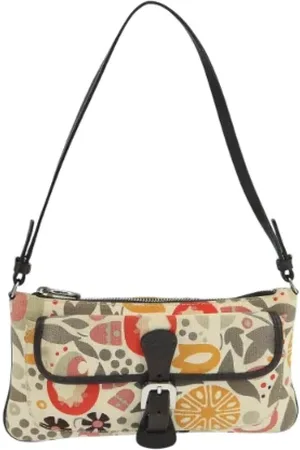 Bally Pre-owned Shoulder Bags, female, , ONE SIZE, Pre-owned Canvas shoulder-bags