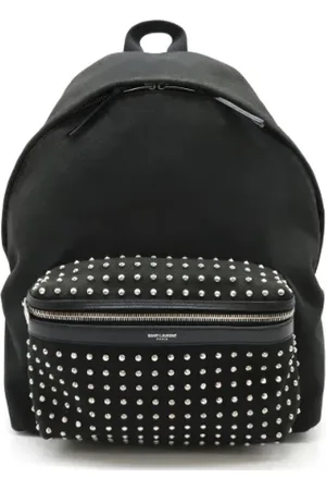 Saint Laurent Pre-owned Backpacks, female, , ONE SIZE, Pre-owned Canvas backpacks