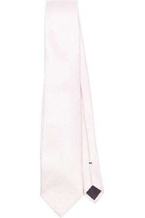 Tom Ford Silk Diagonal Basket Weave Tie