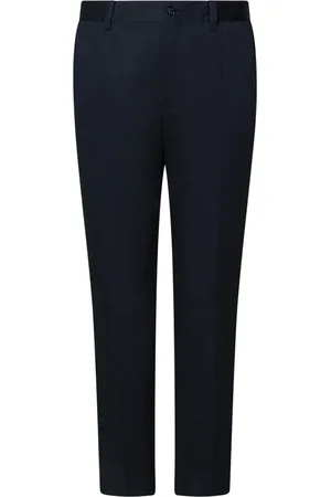 Dolce & Gabbana Navy Button Fly Trousers