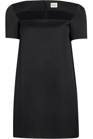 Khaite Short Dresses, female, , S, Minidress Square Neckline Elegant Dress