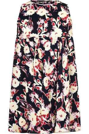 Marni Yellow Floral Viscose Dress