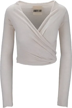 ANIYE BY V-Neck Wool Cashmere Jumper
