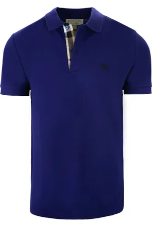 Burberry Polo Shirts, male, , S, Short Sleeve Cotton Polo Shirt