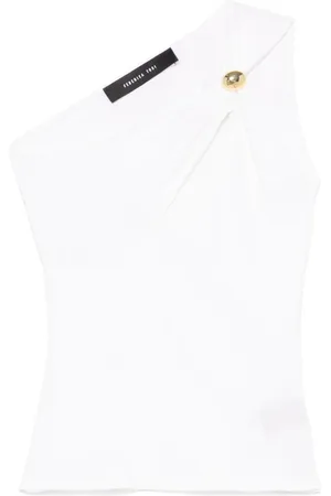 FEDERICA TOSI Sleeveless Tops, female, , XS, One Shoulder Top Stylish Design