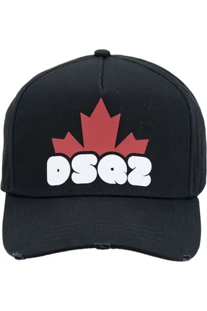 Dsquared2 Caps, unisex, , ONE SIZE, Embroidered Logo Baseball Cap Fibbia