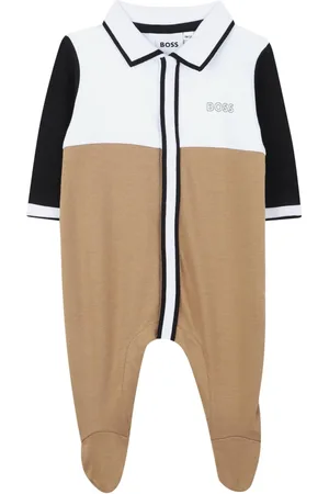 HUGO BOSS Chic Colourblock Babygrow in