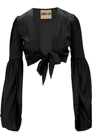 ANIYE BY Long Sleeve Top with Front Knot