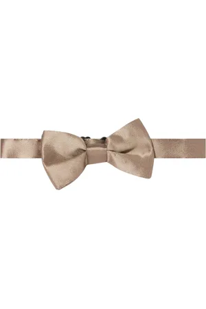Dolce & Gabbana Baby Boys Gold Silk Bow Tie