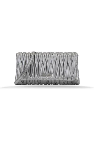 Miu Miu Cross Body Bags, female, , ONE SIZE, Leather Shoulder Bag Magnetic Button