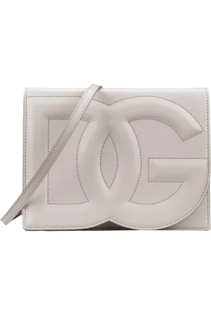 Dolce & Gabbana Shoulder Bags, female, , ONE SIZE, Leather Shoulder Bag Magnetic Button