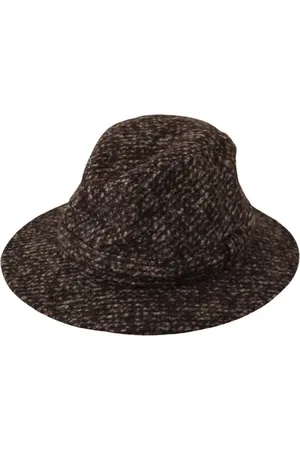 Dolce & Gabbana Hats, female, , 59 CM, Elegant Tweed Hat Wide Brim