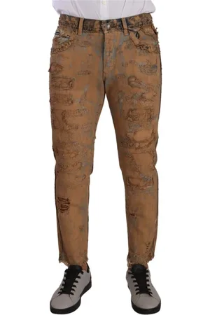 Dolce & Gabbana Classic Distressed Denim Jeans
