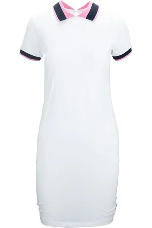 Colmar Short Sleeve Polo Dress with Button