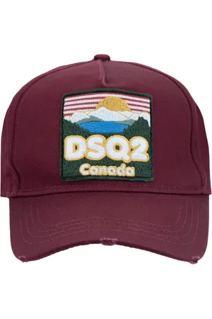 Dsquared2 Caps, unisex, , ONE SIZE, Embroidered Baseball Cap with Adjustable Closure