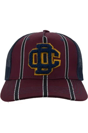 Dsquared2 Caps, unisex, , ONE SIZE, Embroidered Baseball Cap with Buckle