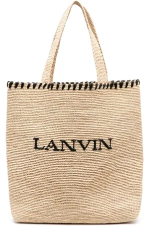 Lanvin Tote Bags, female, , ONE SIZE, Natural Black Handbag Elegant Chic Style