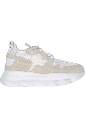 VERSACE Sneakers, unisex, , 32 EU, Chain Reaction Trainers Ivory