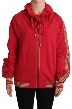 John Galliano Radiant Cotton Full Zip Hooded Jacket