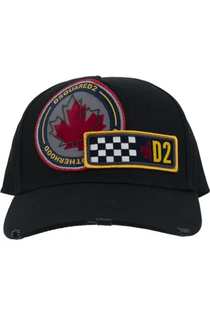 Dsquared2 Caps, unisex, , ONE SIZE, Vintage Baseball Cap with Buckle
