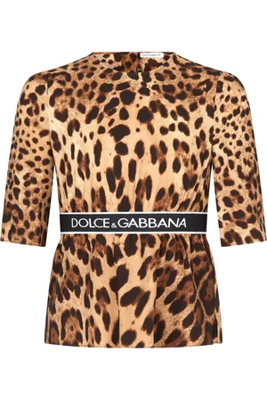 Dolce & Gabbana Blouses, female, , 10 Y, Multicoloured Girls Shirt Fashion Print