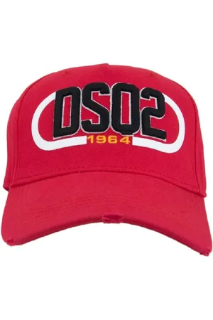 Dsquared2 Caps, unisex, , ONE SIZE, Printed Baseball Cap with Buckle