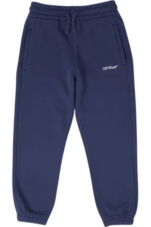 OFF-WHITE Sweatpants, unisex, , 4 Y, Bookish Diagonal Joggers