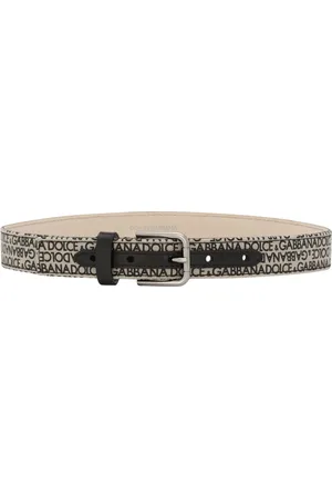 Dolce & Gabbana Boys Logo Belt in