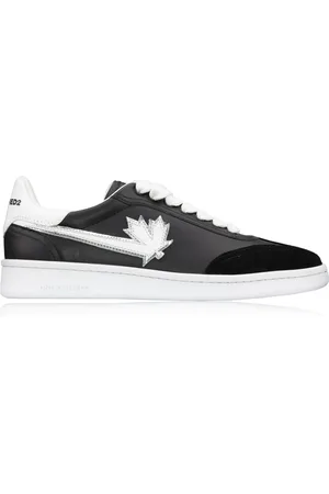 Dsquared2 Sneakers, male, , 9 UK, Leather Lace-Up Trainers