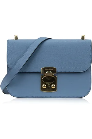 Miu Miu Cross Body Bags, female, , ONE SIZE, Leather Shoulder Bag with Snap Closure