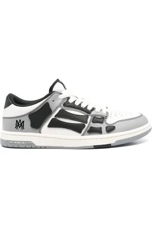 AMIRI Sneakers, male, , 6 UK, Black Trainers Lace-up Flat Rubber Sole
