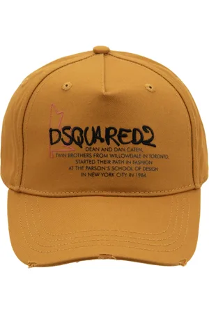 Dsquared2 Caps, unisex, , ONE SIZE, Adjustable Cotton Baseball Cap with Embossed Lettering