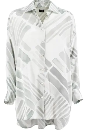 Kiton Silk All Over Print Shirt
