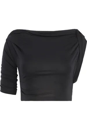 Jacquemus T-Shirts, female, , S, Ruched Crop Top