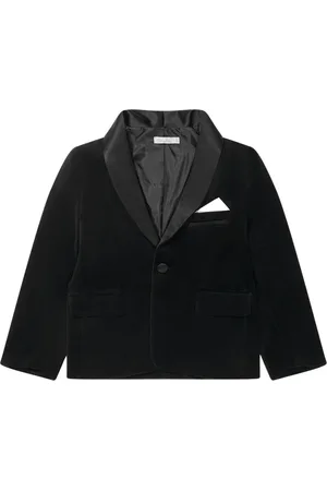 PATACHOU Occassion Wear, male, , 12 Y, Boys Velvet Blazer
