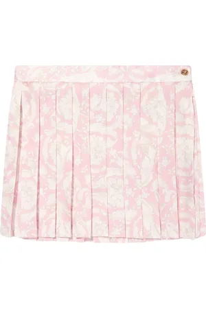 VERSACE Skirts, female, , 14 Y, Barocco Pleated Skirt in