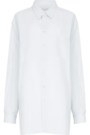 Maison Margiela Clear Cotton Shirt with Patch Pocket
