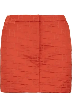 Elisabetta Franchi Short Skirts, female, , S, Short Skirt Zipper Hook Button