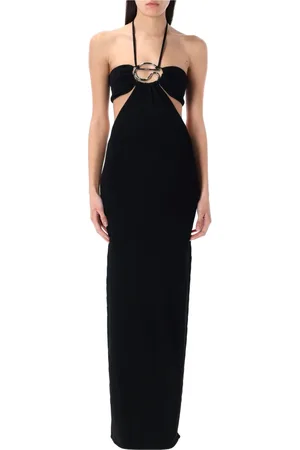 COPERNI Gowns, female, , M, Knitted Halter Long Dress