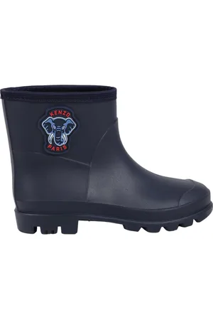 Kenzo Rain Boots, unisex, , 35 EU, Elephant Rain Boots in Navy