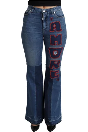 Dolce & Gabbana Flared Jeans, female, , M, Amore Flare Jeans