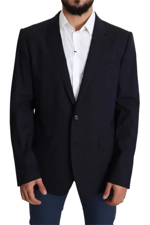 Dolce & Gabbana Blazers, male, , 3XL, Elegant Martini Blazer in Wool