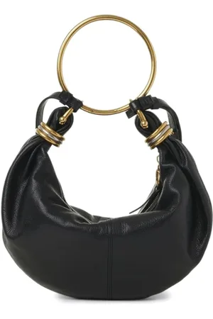 Chloé Leather Ring Handle Shoulder Bag