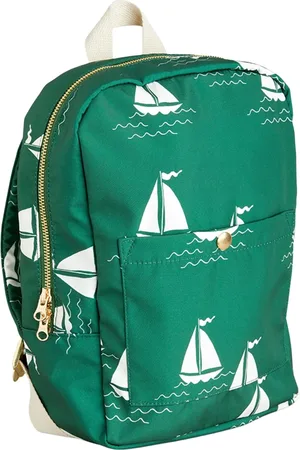 Mini Rodini Schoolbags & Backpacks, unisex, , ONE SIZE, Kids Sailing Boats AOP Backpack