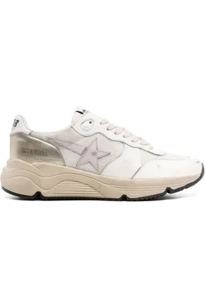 Golden Goose Sneakers, female, , 8 UK, Running Sole Net Leather Trainers