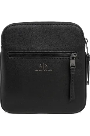 Armani Exchange Cross Body Bags, male, , ONE SIZE, Stylish Crossbody Bag with Zip Closure