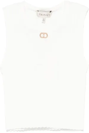 Twin-Set Ribbed Tank Top